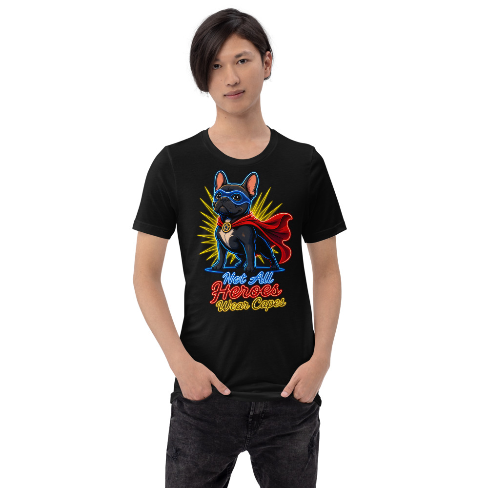 T-shirt Bouledogue Français « Super Frenchie » — Humour Chien