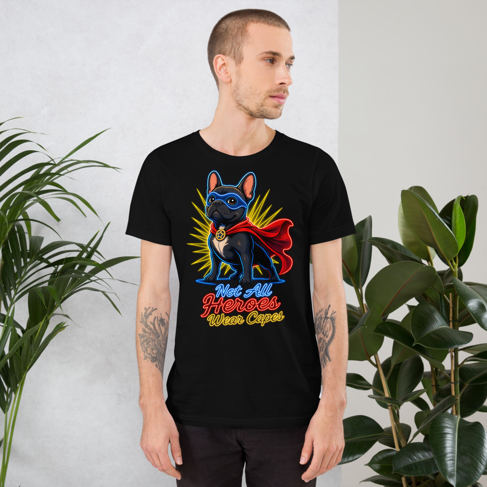 T-shirt Bouledogue Français « Super Frenchie » — Humour Chien