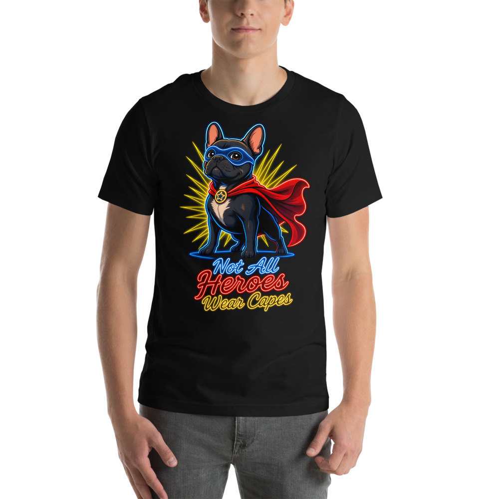T-shirt Bouledogue Français « Super Frenchie » — Humour Chien