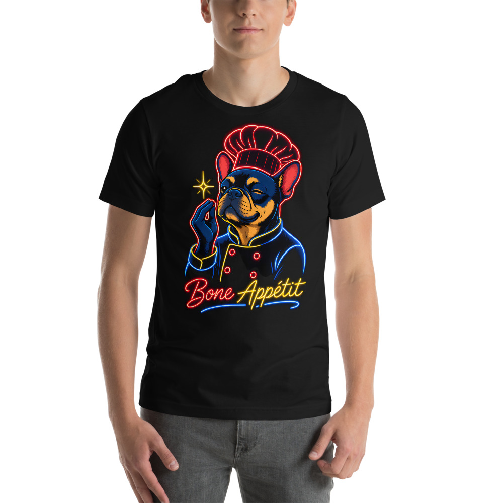 T-shirt Bouledogue Français « Chef Suprême » — Humour Chien