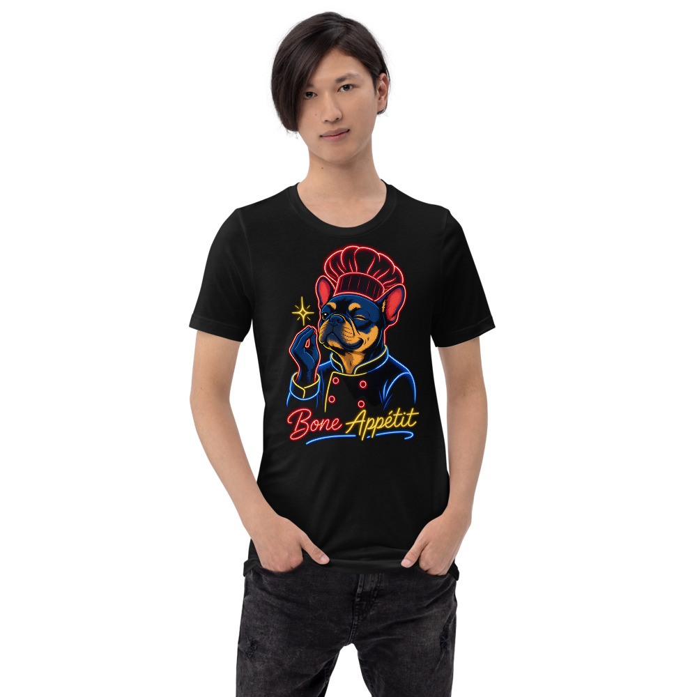 T-shirt Bouledogue Français « Chef Suprême » — Humour Chien
