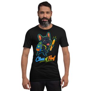 T-shirt Bouledogue Français « Class of Floof » — Humour Rentrée Scolaire