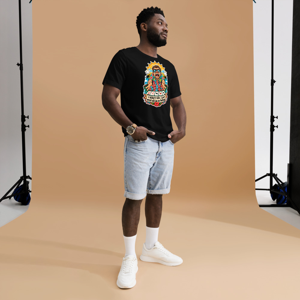 Le T-shirt du Joueur de Poker en Plein Tilt Estival