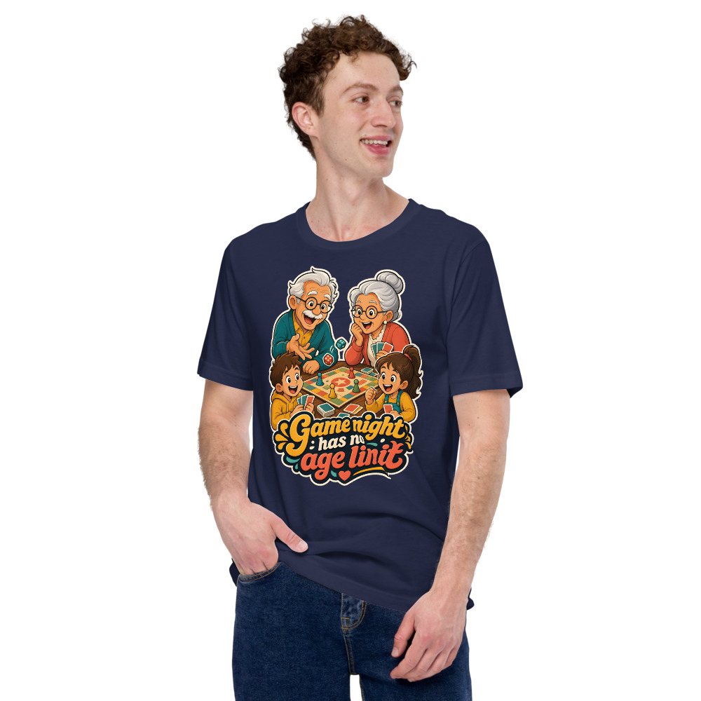 T-shirt « Game Night Legacy » — Humour Familial, Design Chaleureux