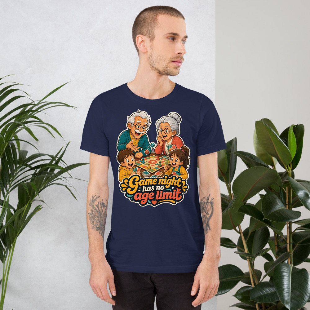 T-shirt « Game Night Legacy » — Humour Familial, Design Chaleureux